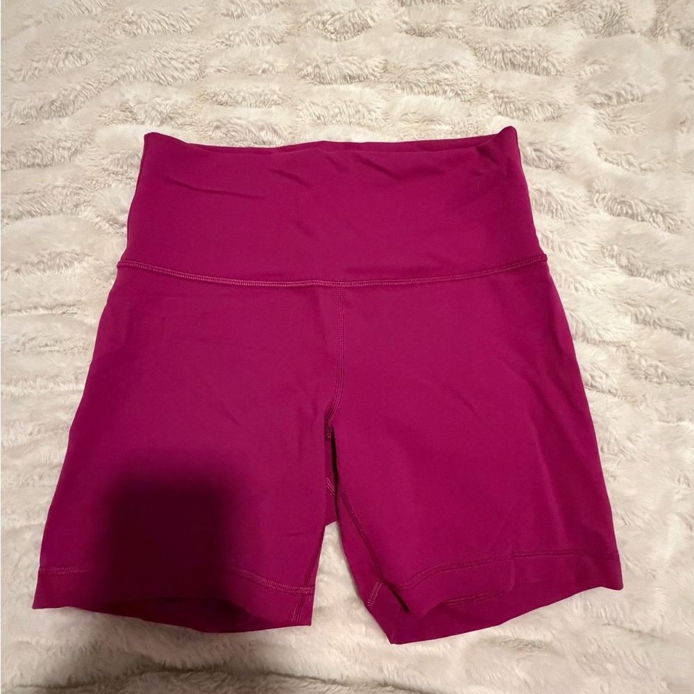 Women's High-Waisted Pink Shorts